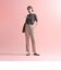 【Alby Easy Pants（アルビー イージーパンツ）】バックサテン