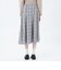 ランダムタックフレアチェックスカート
