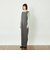 GREY LABEL ノーカラージャンプスーツ