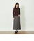 GREY LABEL チェックプリーツスカート