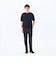 30/1ミニカノコ クルーネック半袖ニットTシャツ