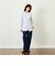 GREY LABEL バンドカラーパターンドシャツ