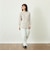 GREY LABEL バンドカラーパターンドシャツ