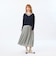 【WEB&一部店舗限定】【WILLINGHAM SKIRT（ウィリングハムスカート）】トリプルプリーツ