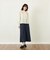 GREY LABEL スタンドカラーギャザーシャツ