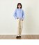 GREY LABEL スタンドカラーギャザーシャツ