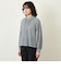 GREY LABEL スタンドカラーギャザーシャツ