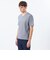 VネックTシャツ 36Gノードシールドハニカム