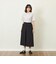 GREY LABEL コットンコードボイル バンドカラーシャツ