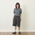 GREY LABEL リネンコットンヘリンボンハーフパンツ