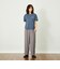 GREY LABEL リネンミックスロゴTシャツ