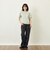 GREY LABEL リネンミックスロゴTシャツ