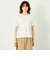 GREY LABEL リネンミックスロゴTシャツ