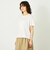 GREY LABEL リネンミックスロゴTシャツ