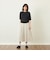 GREY LABELペーパーヤーンニットプルオーバー