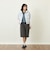 GREY LABEL シアーフーデッドブルゾン