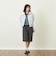 GREY LABEL シアーフーデッドブルゾン