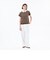 【Bicolor Knit Polo】ボーダー半袖