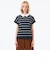 【Bicolor Knit Polo】ボーダー半袖