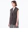 【UPTON GILET（アップトン ジレ）】リネンメッシュ