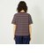 GREY LABEL マルチボーダー半袖Ｔシャツ