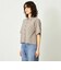 GREY LABEL チェックショートスリーブシャツ