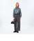 【LEE11月号/蛯原友里さん着用】【MP STANDARD TROUSERS 001 WIDE FIT】WARM TWILL製