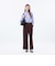 【LEE11月号/蛯原友里さん着用】【MP STANDARD TROUSERS 001 WIDE FIT】WARM TWILL製