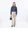 【LEE11月号/蛯原友里さん着用】【MP STANDARD TROUSERS 001 WIDE FIT】WARM TWILL製