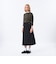 【Cleric Collar Knit(クレリックカラーニット)】ドルマンスリーブ