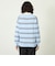 GREY LABEL ファインコットンボーダーポロニット