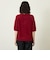 GREY LABEL ウールファーハーフスリーブニット