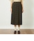 GREY LABEL チェックプリーツスカート