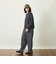 GREY LABEL ウールカシミヤケーブルニット