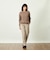 GREY LABEL ウールカシミヤケーブルニット