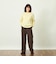 GREY LABEL ウールカシミヤケーブルニット