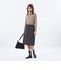 【Cleric Collar Knit(クレリックカラーニット)】グリッターニット