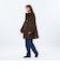【LEE11月号/蛯原友里さん着用】【WELBURY HOOD(ウェルベリーフード)】ウールメルトン
