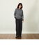 GREY LABEL ウールカシミヤバイカラーニット