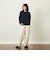 GREY LABEL ウールカシミヤバイカラーニット