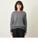 GREY LABEL ウールカシミヤバイカラーニット