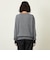 GREY LABEL ウールカシミヤバイカラーニット