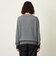 GREY LABEL ウールカシミヤバイカラーニット
