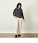 GREY LABEL ウールカシミヤ ポロニット