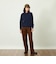 GREY LABEL ウールカシミヤ ポロニット