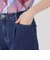 ストレッチデニムワイドパンツ