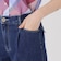ストレッチデニムワイドパンツ