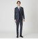 【一部店舗限定】Zegna TRAVELLER ネイビーピンヘッドスリーピーススーツ