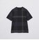 【BLACK lab.】ブリーズメッシュクレストブリッジチェックTシャツ
