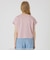 【ハローキティコラボ】ロゴグラフィックTシャツ